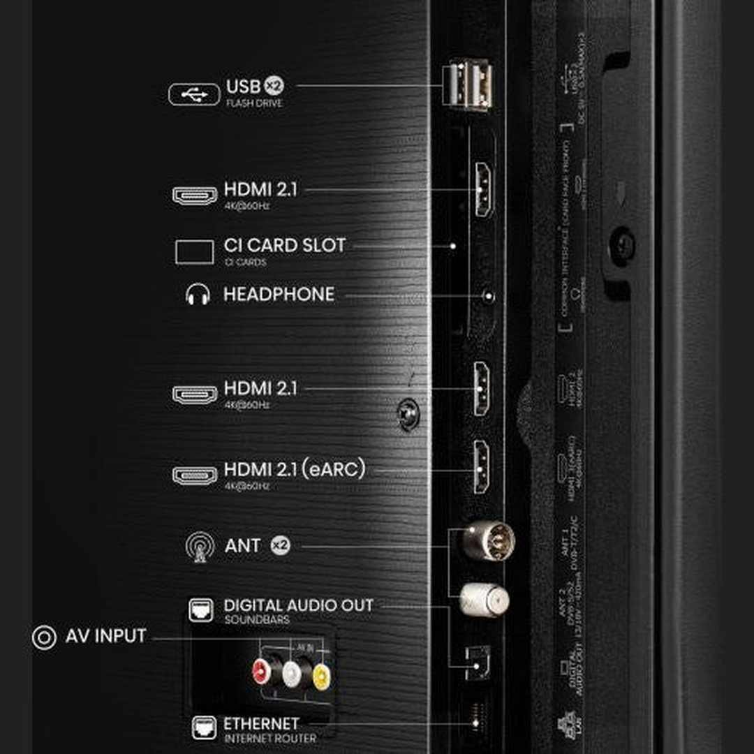 Hisense E7N 50" 4K UHD QLED Smart TV | 50E71NQ