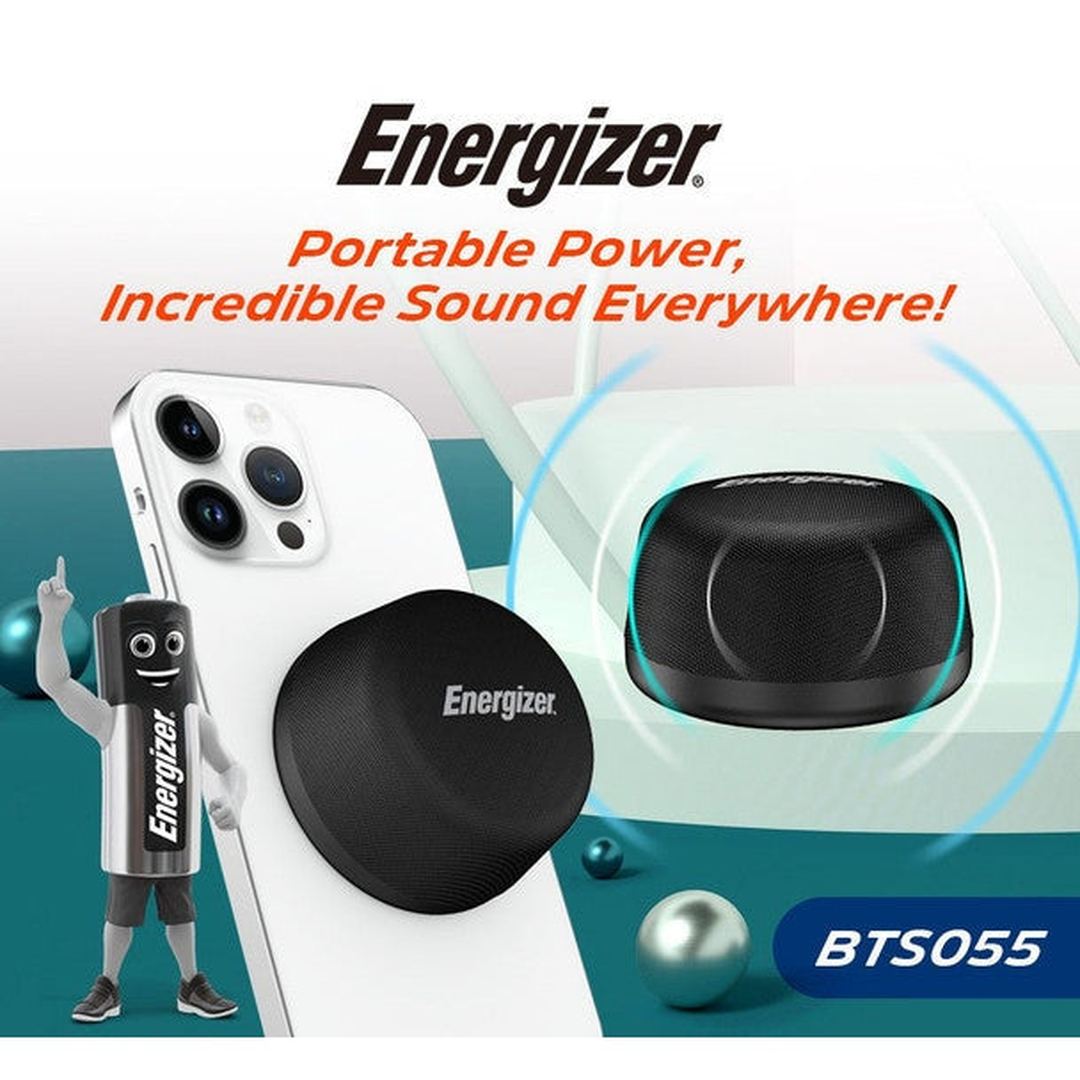 Energizer Magnetic Mini Bluetooth Speaker with Wireless Charging | BTS055