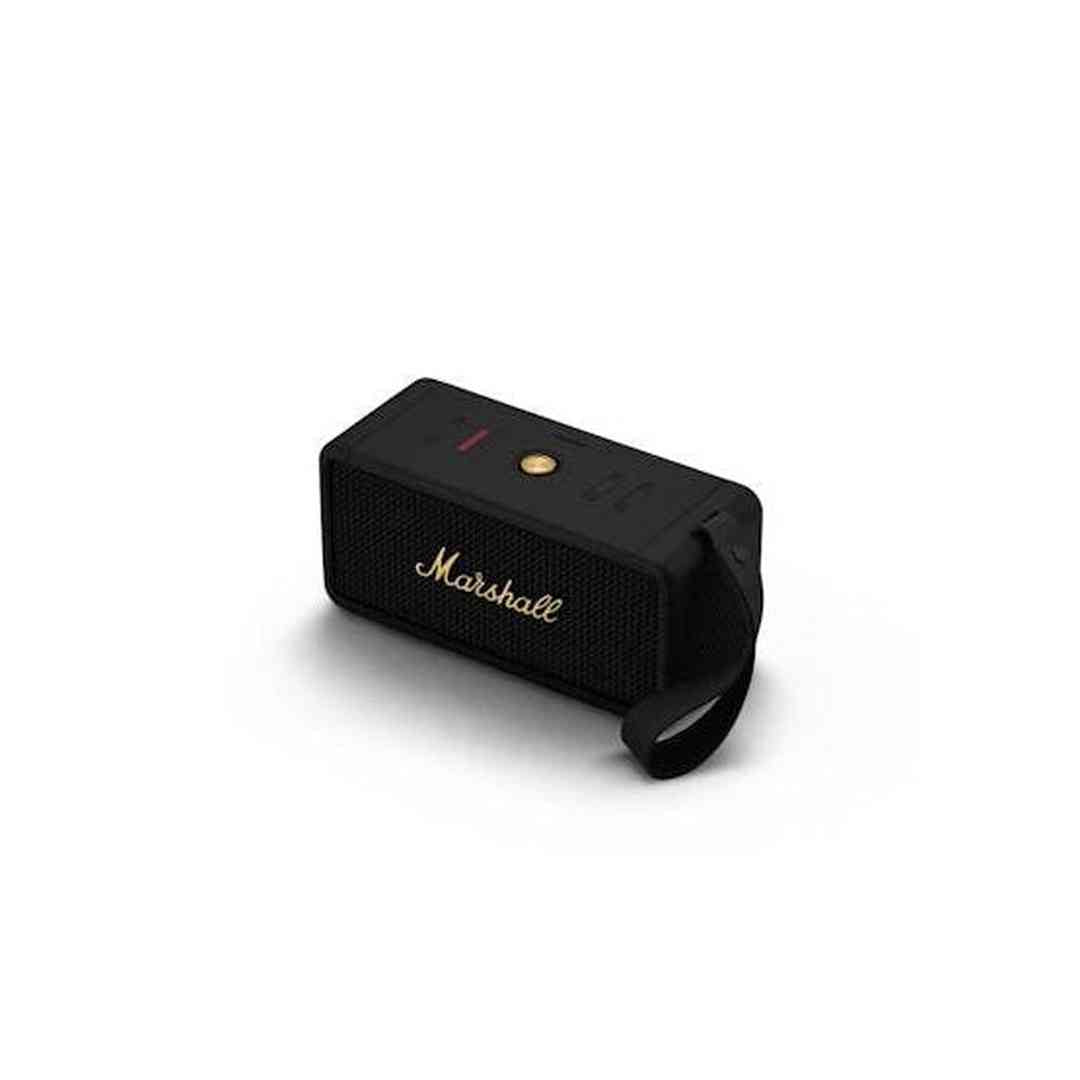 Marshall Middleton Black Brass Bluetooth Speaker | 1006034