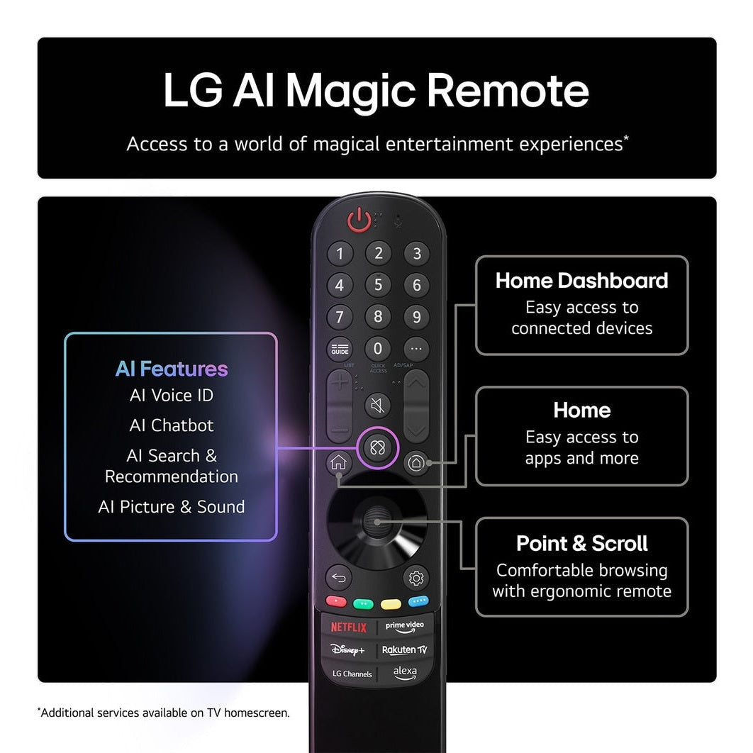LG OLED AI 65" 4K HDR Smart TV | OLED65G56LS.AEK