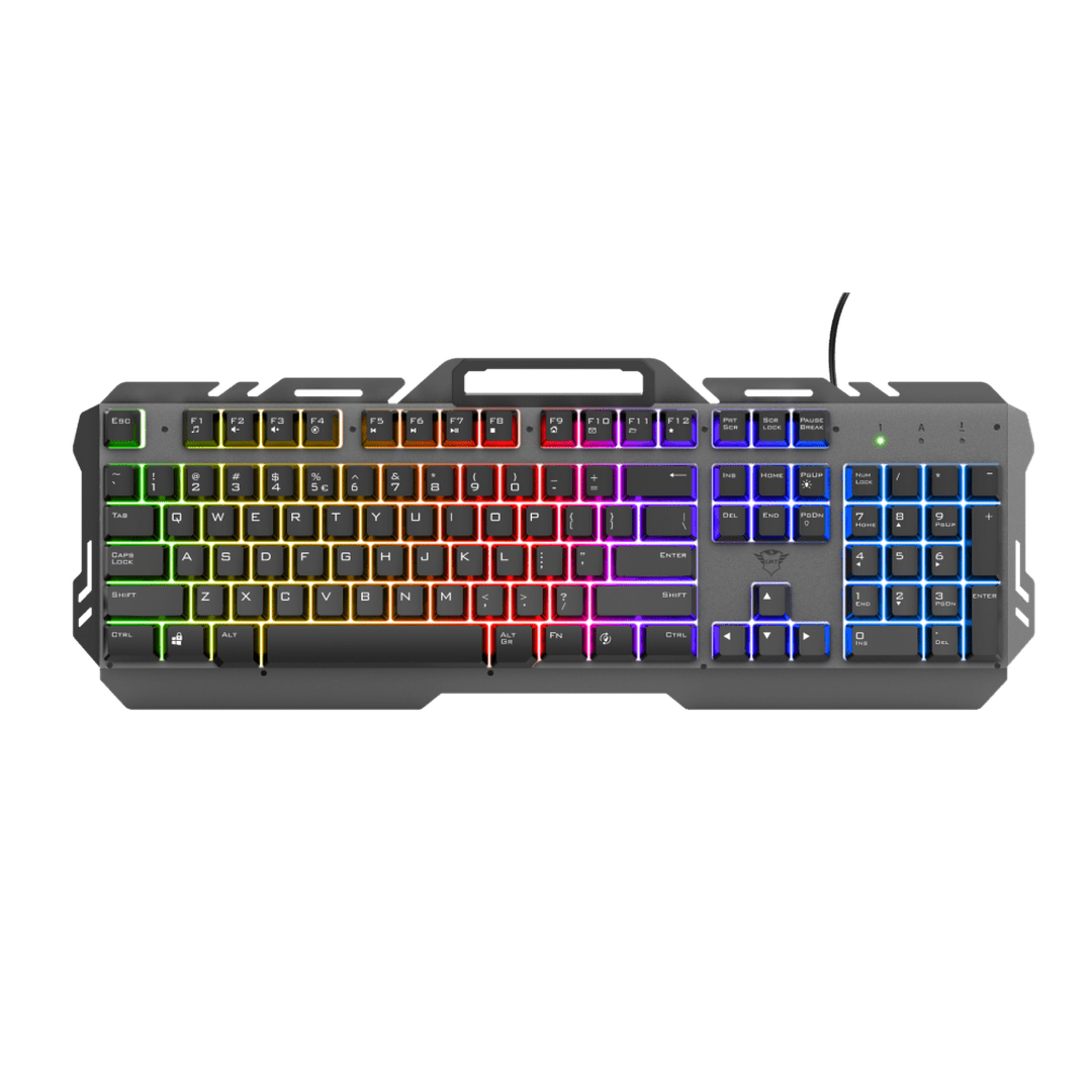 Trust GXT853 Esca Metal Rainbow Gaming Keyboard
