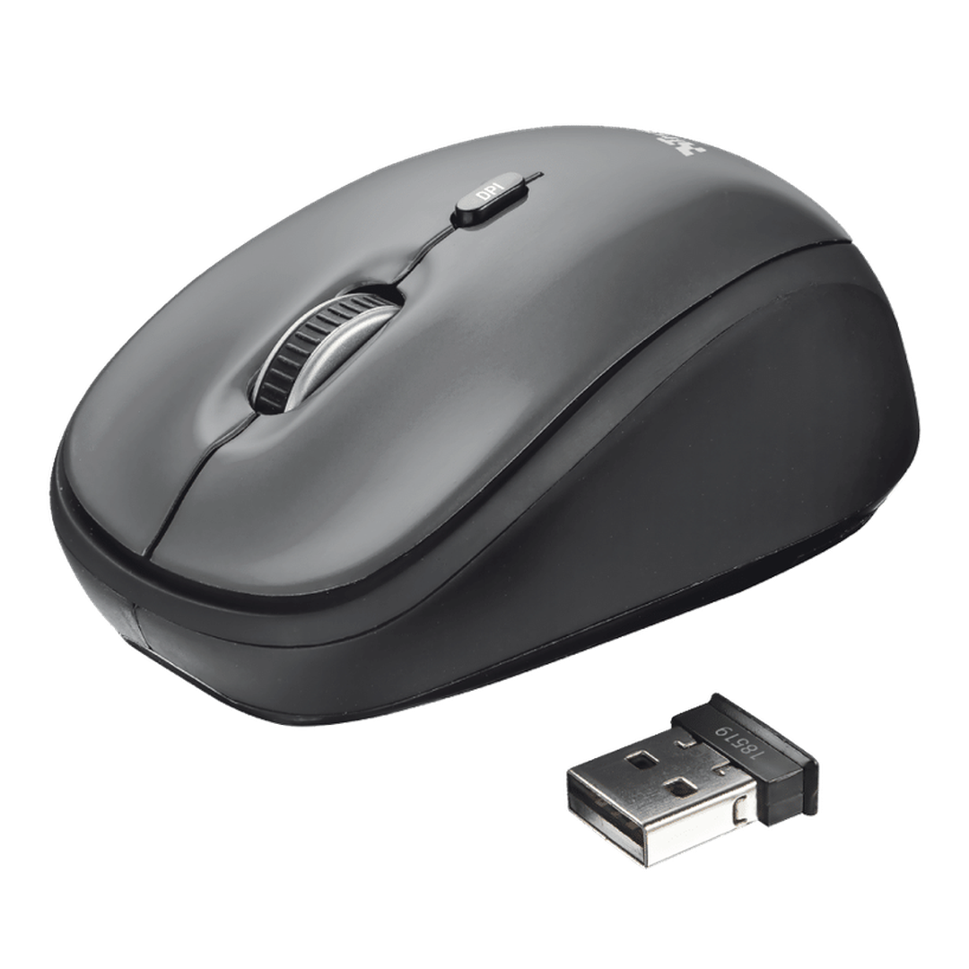 Trust Yvi Optical Wireless Mouse | Black