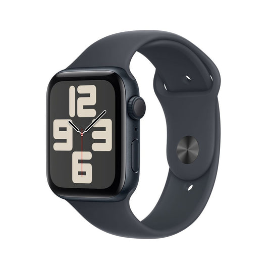 Apple Watch SE GPS 44MM Midnight Aluminium Case with Midnight Sport Band - M/L | MXEK3QA/A