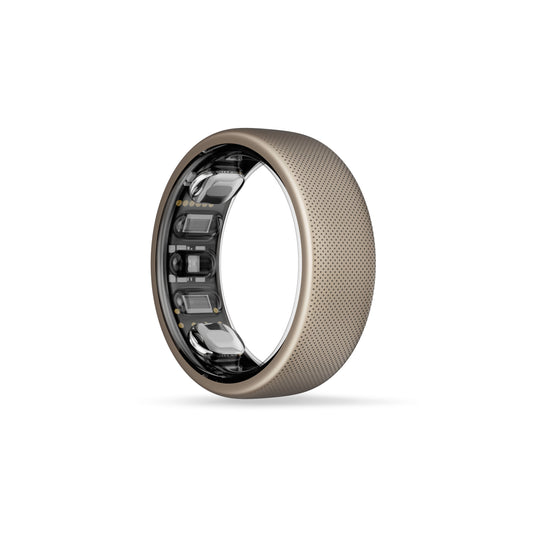 Amazfit Helio Smart Ring – Titanium Health Tracker (Ring Size 10)